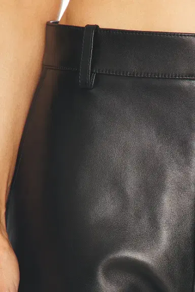 Bottega Veneta Leather Straight Leg | Thumbnail 6