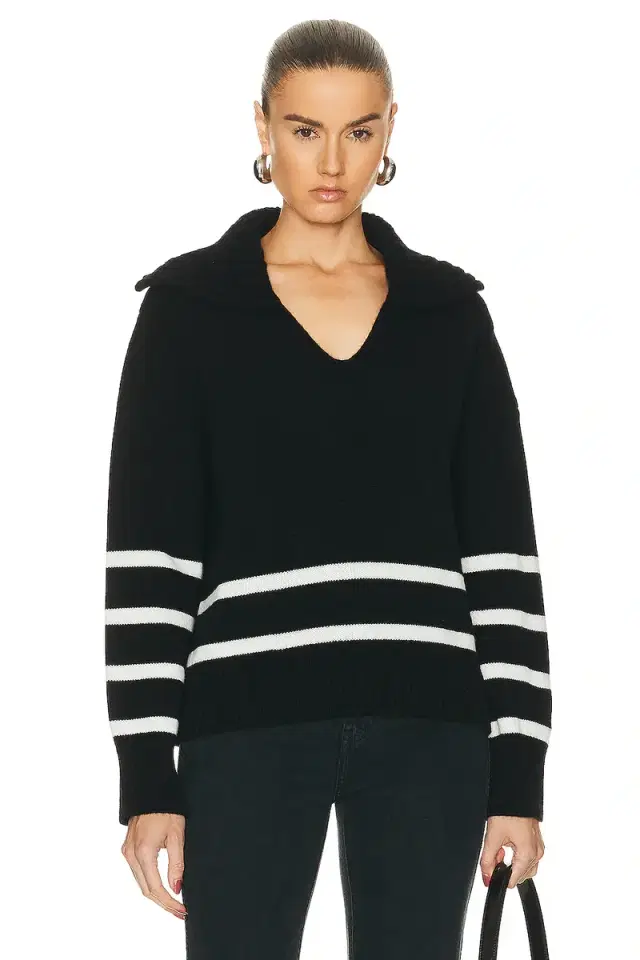 Long Sleeve Polo Sweater