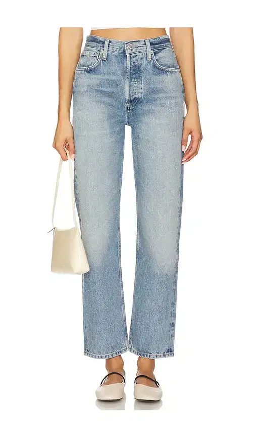 Citizens of Humanity Blaine High Rise Straight Jeans