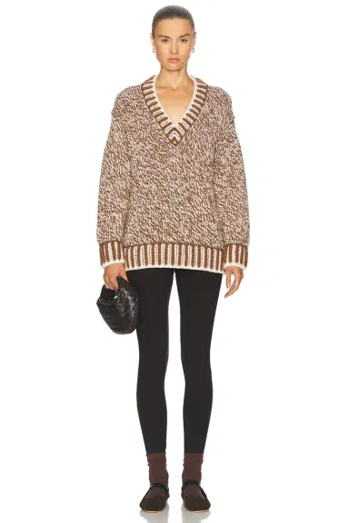 Moncler V-neck Sweater | Thumbnail 5 Moncler V-neck Sweater | Thumbnail 5