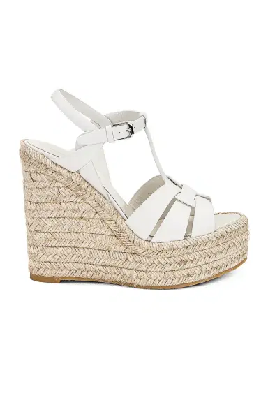 Saint Laurent Tribute Espadrille Wedge | Thumbnail 1 Saint Laurent Tribute Espadrille Wedge | Thumbnail 1