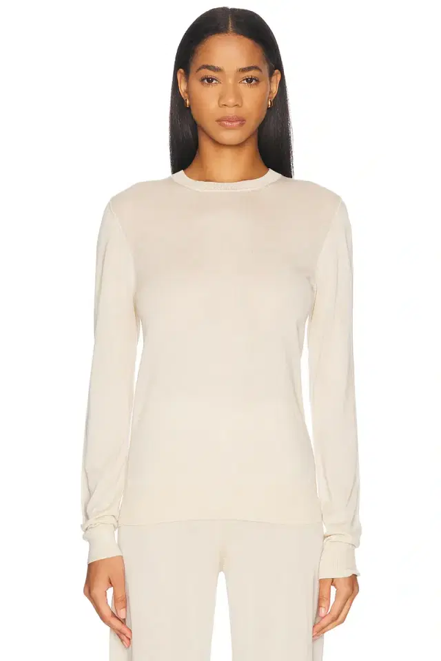 Toteme Fine Crewneck Knit Sweater