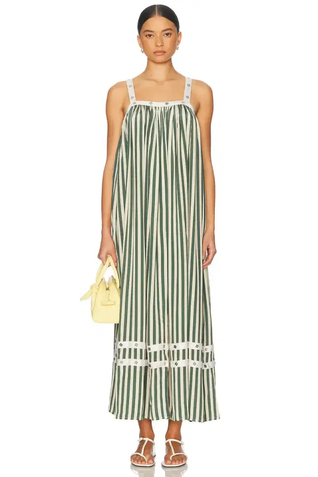 BODE Soda Stripe Dress