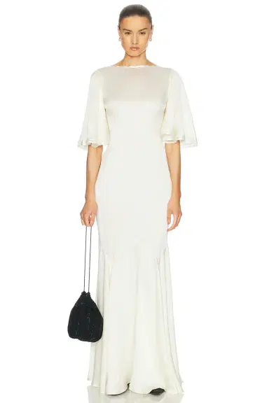 BODE Claret Gown | Thumbnail 1 BODE Claret Gown | Thumbnail 1