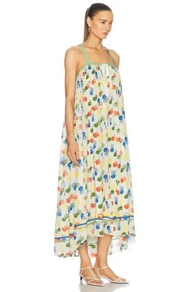 BODE Flower Stamp Dress | Thumbnail 2