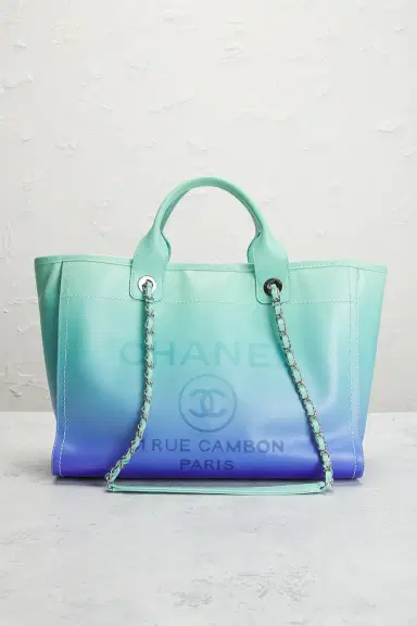 Chanel Chanel Deauville MM Tote Bag | Thumbnail 2 Chanel Chanel Deauville MM Tote Bag | Thumbnail 2