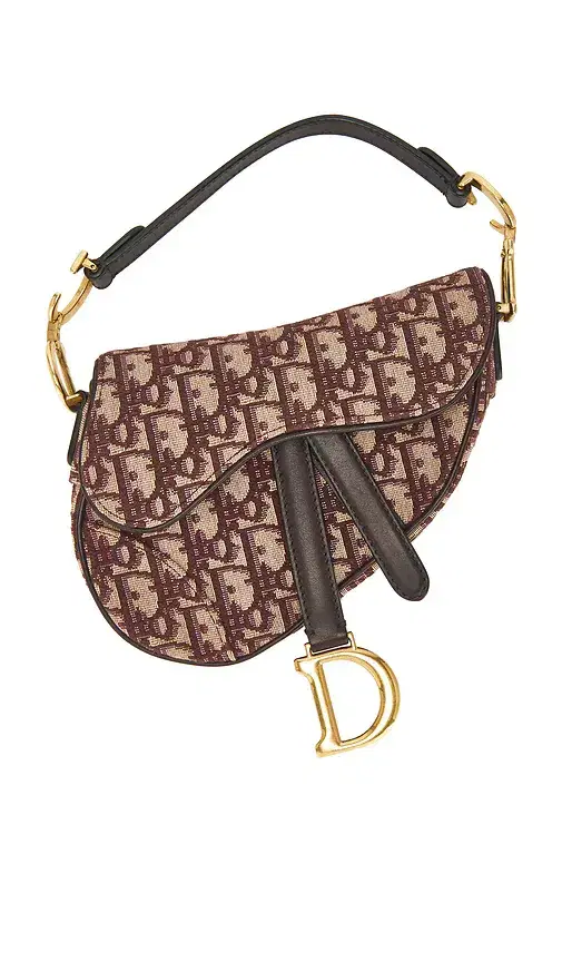 Dior Trotter Oblique Mini Saddle Bag