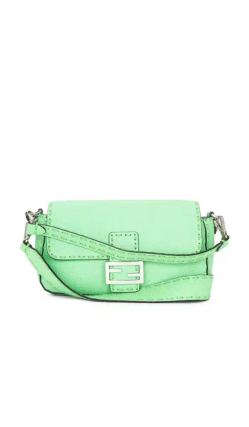 FWRD Renew Fendi Selleria Baguette NM Shoulder Bag