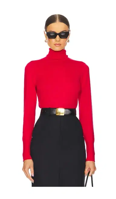 L'AGENCE Flora Turtleneck Top | Thumbnail 5