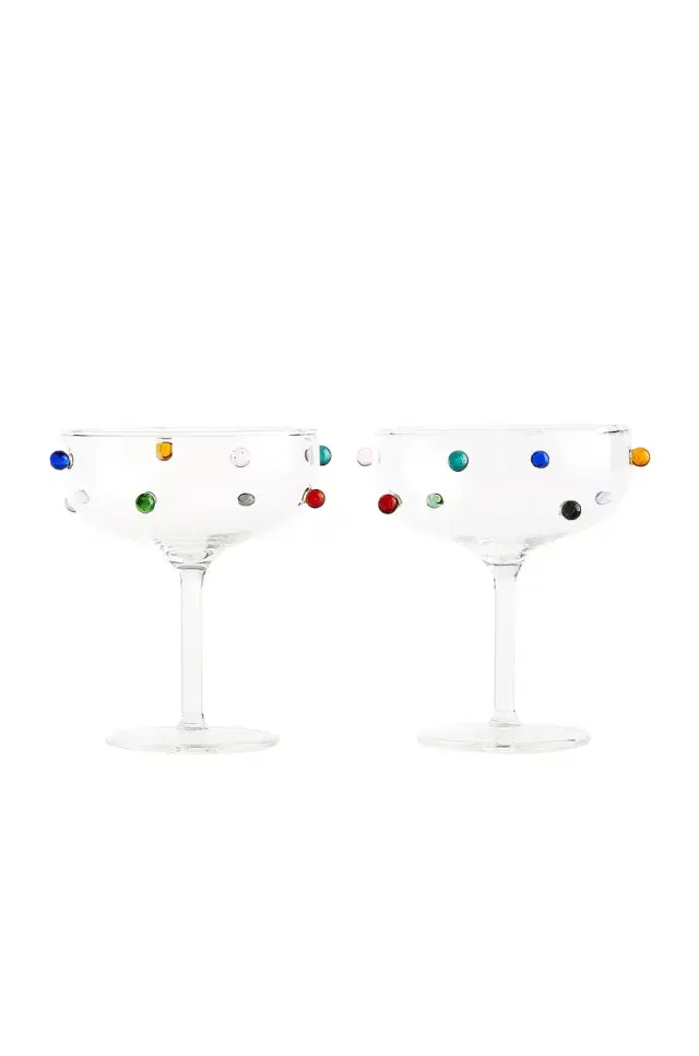 Maison Balzac Pomponette Coupes Set of 2