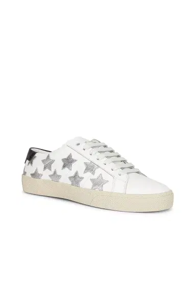 Saint Laurent Court Classic Star Sneakers | Thumbnail 2 Saint Laurent Court Classic Star Sneakers | Thumbnail 2