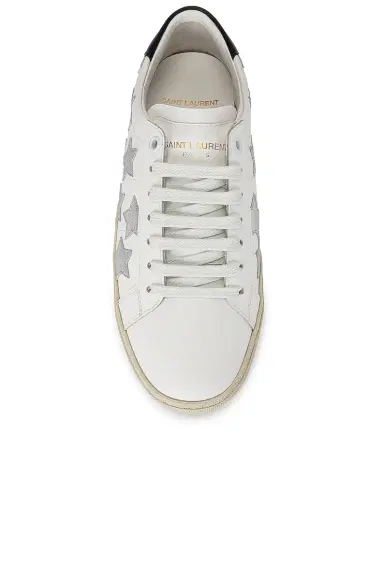 Saint Laurent Court Classic Star Sneakers | Thumbnail 4 Saint Laurent Court Classic Star Sneakers | Thumbnail 4
