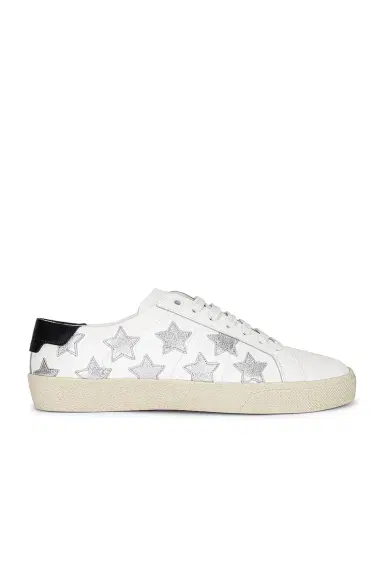 Saint Laurent Court Classic Star Sneakers | Thumbnail 1 Saint Laurent Court Classic Star Sneakers | Thumbnail 1