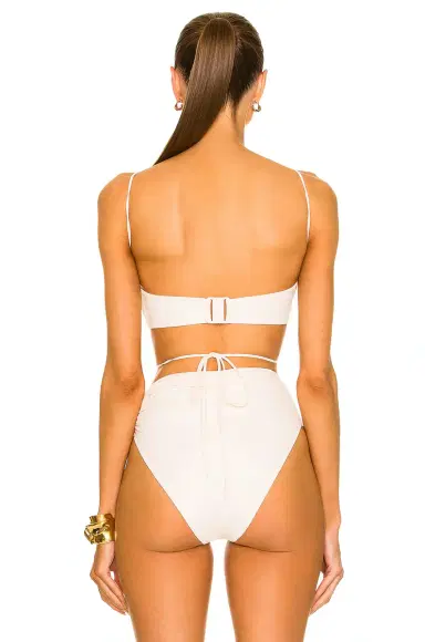Magda Butrym Wrap Tie Bikini Top | Thumbnail 3 Magda Butrym Wrap Tie Bikini Top | Thumbnail 3