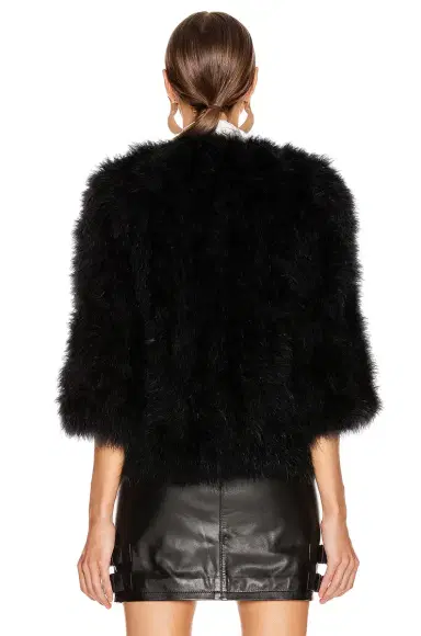 Yves Salomon Feather Jacket | Thumbnail 4 Yves Salomon Feather Jacket | Thumbnail 4