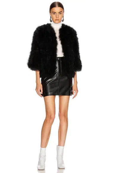 Yves Salomon Feather Jacket | Thumbnail 5 Yves Salomon Feather Jacket | Thumbnail 5