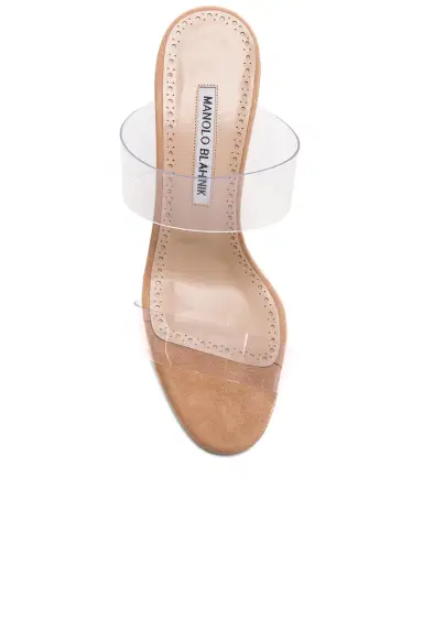 Manolo Blahnik PVC Scolto Sandals | Thumbnail 4