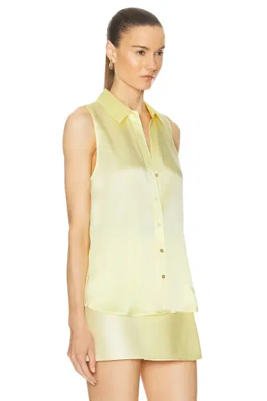 L'AGENCE Emmy Sleeveless Blouse | Thumbnail 2 L'AGENCE Emmy Sleeveless Blouse | Thumbnail 2