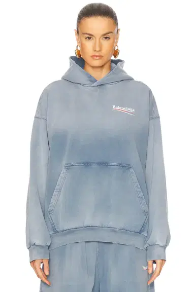Balenciaga Medium Fit Hoodie | Thumbnail 1 Balenciaga Medium Fit Hoodie | Thumbnail 1