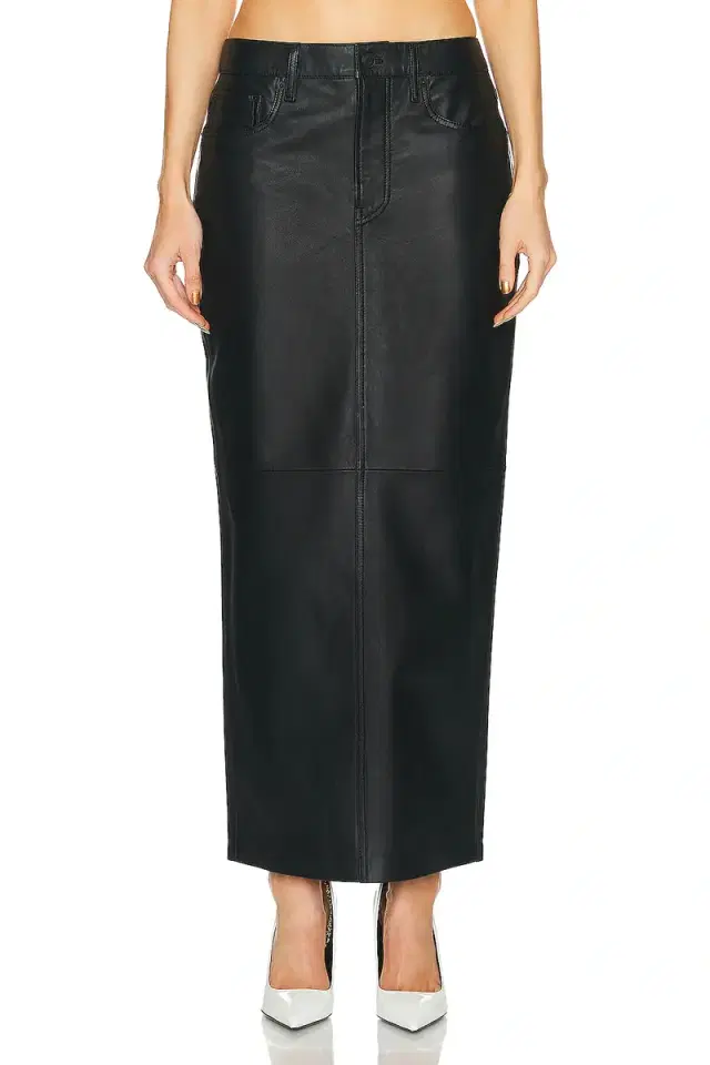 WARDROBE.NYC Leather Column Skirt