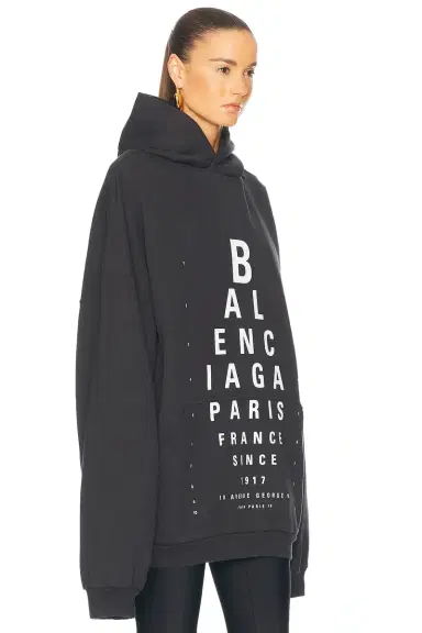 Balenciaga Large Fit Hoodie | Thumbnail 2