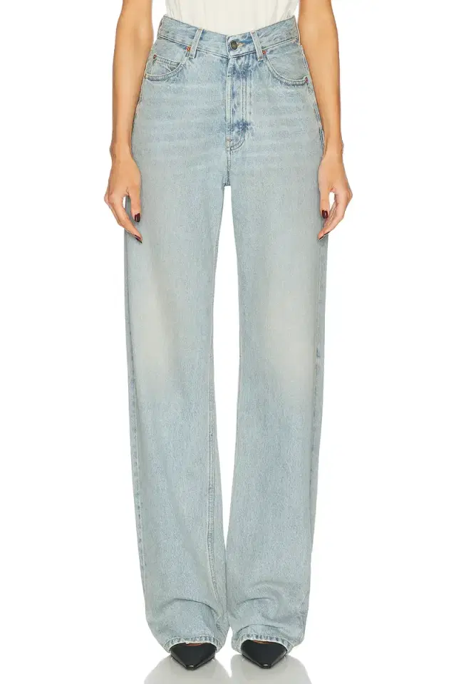 High Waisted Wide Leg Jeans