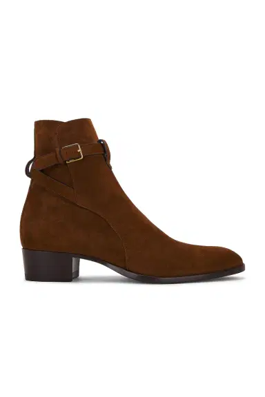 Saint Laurent Wyatt 40 Zip Boot | Thumbnail 1 Saint Laurent Wyatt 40 Zip Boot | Thumbnail 1