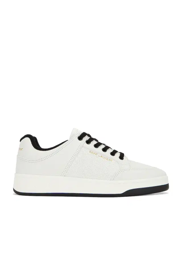 Saint Laurent SL61 Low Top Sneaker Cuir Meridiano Micro Perf