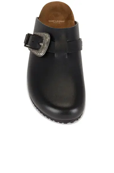 Saint Laurent Western Buckles Mule | Thumbnail 4 Saint Laurent Western Buckles Mule | Thumbnail 4