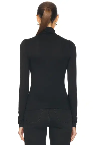 ÉTERNE Fitted Turtleneck Top | Thumbnail 3