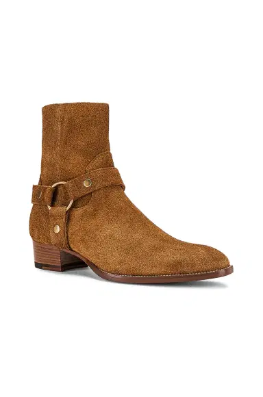 Saint Laurent Wyatt Leather Boot | Thumbnail 2