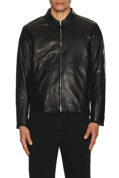 POST ARCHIVE FACTION (PAF) POST ARCHIVE FACTION (PAF) 8.0 Leather Jacket Right | Thumbnail 3