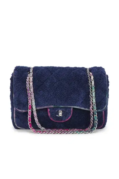 Chanel Chanel Terry Cloth Maxi Flap Bag | Thumbnail 1