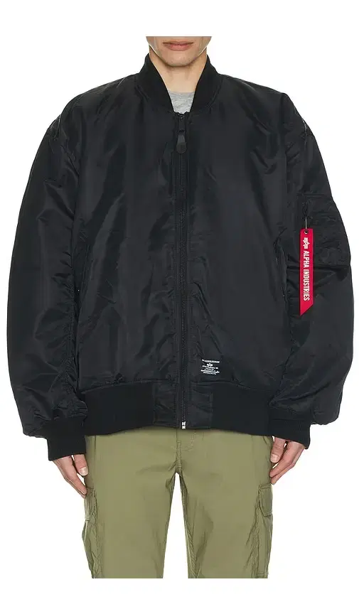 ALPHA INDUSTRIES MA-1 Blood Chit Flight Jacket Gen II
