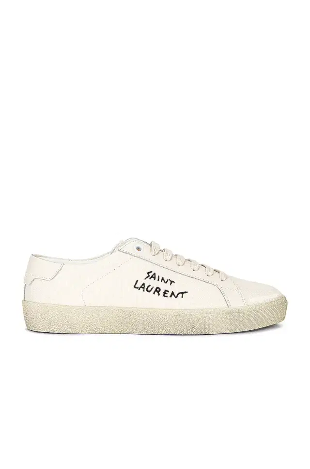 Saint Laurent Embroidered Sneakers