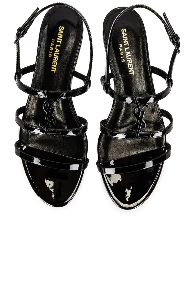 Saint Laurent Cassandra Flat Sandal