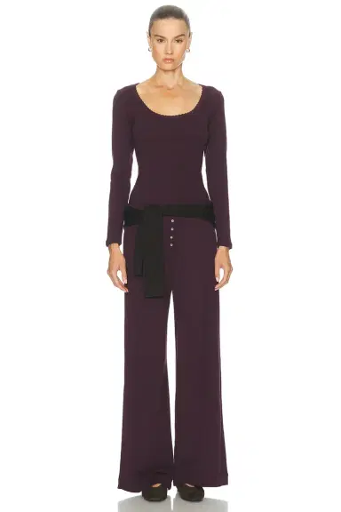 LESET Pointelle Boxer Pant | Thumbnail 5