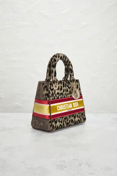 Dior Leopard Lady D-Lite Handbag | Thumbnail 6