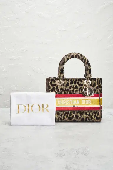 Dior Leopard Lady D-Lite Handbag | Thumbnail 9