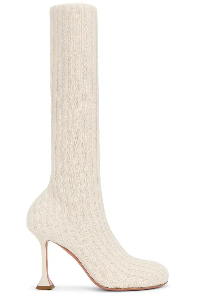 AMINA MUADDI Veneda Stretch 95 Fuzzy Knit Boot