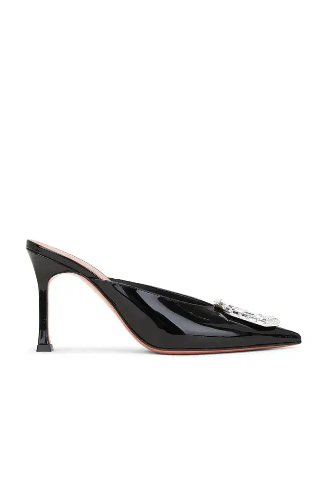 AMINA MUADDI Camelia 90 Patent Mule
