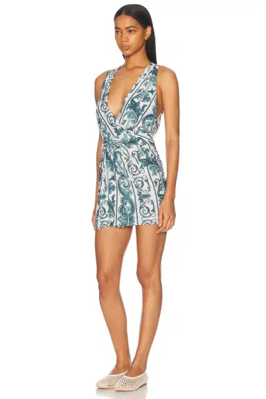 ADRIANA DEGREAS Hera Mini Dress | Thumbnail 3