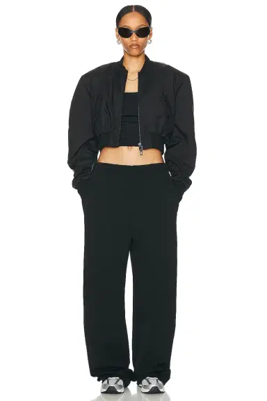 WARDROBE.NYC Semi Matte Track Pant | Thumbnail 4 WARDROBE.NYC Semi Matte Track Pant | Thumbnail 4