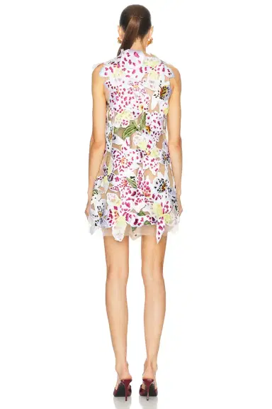 Oscar de la Renta Sleeveless Mini Dress | Thumbnail 3