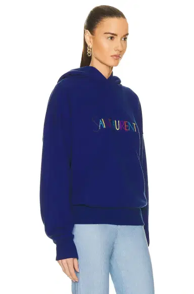 Saint Laurent Oversized Hoodie | Thumbnail 2 Saint Laurent Oversized Hoodie | Thumbnail 2