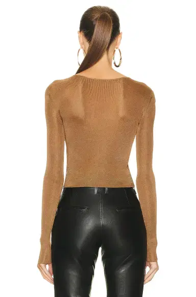 Saint Laurent Long Sleeve Sweater | Thumbnail 3 Saint Laurent Long Sleeve Sweater | Thumbnail 3