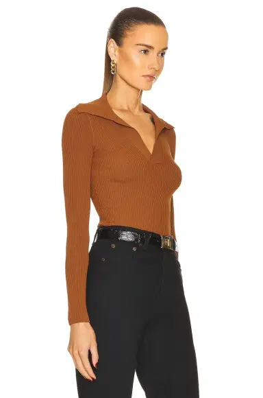 Saint Laurent V-Neck Sweater | Thumbnail 2 Saint Laurent V-Neck Sweater | Thumbnail 2
