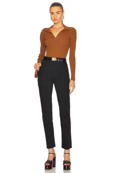 Saint Laurent V-Neck Sweater | Thumbnail 4 Saint Laurent V-Neck Sweater | Thumbnail 4