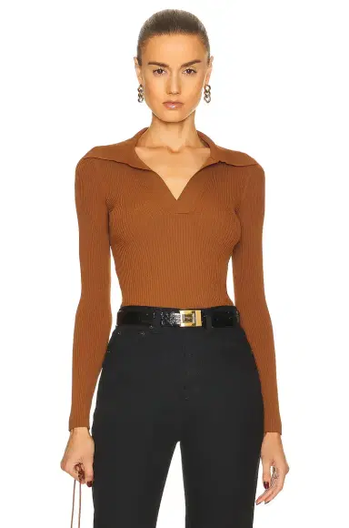 Saint Laurent V-Neck Sweater | Thumbnail 1 Saint Laurent V-Neck Sweater | Thumbnail 1