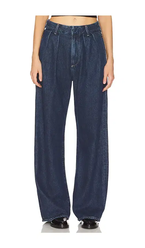 Citizens of Humanity Petra Pleated Wide Leg Jeans
